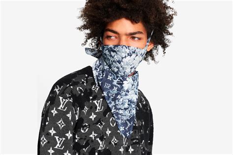 louis vuitton bandana black